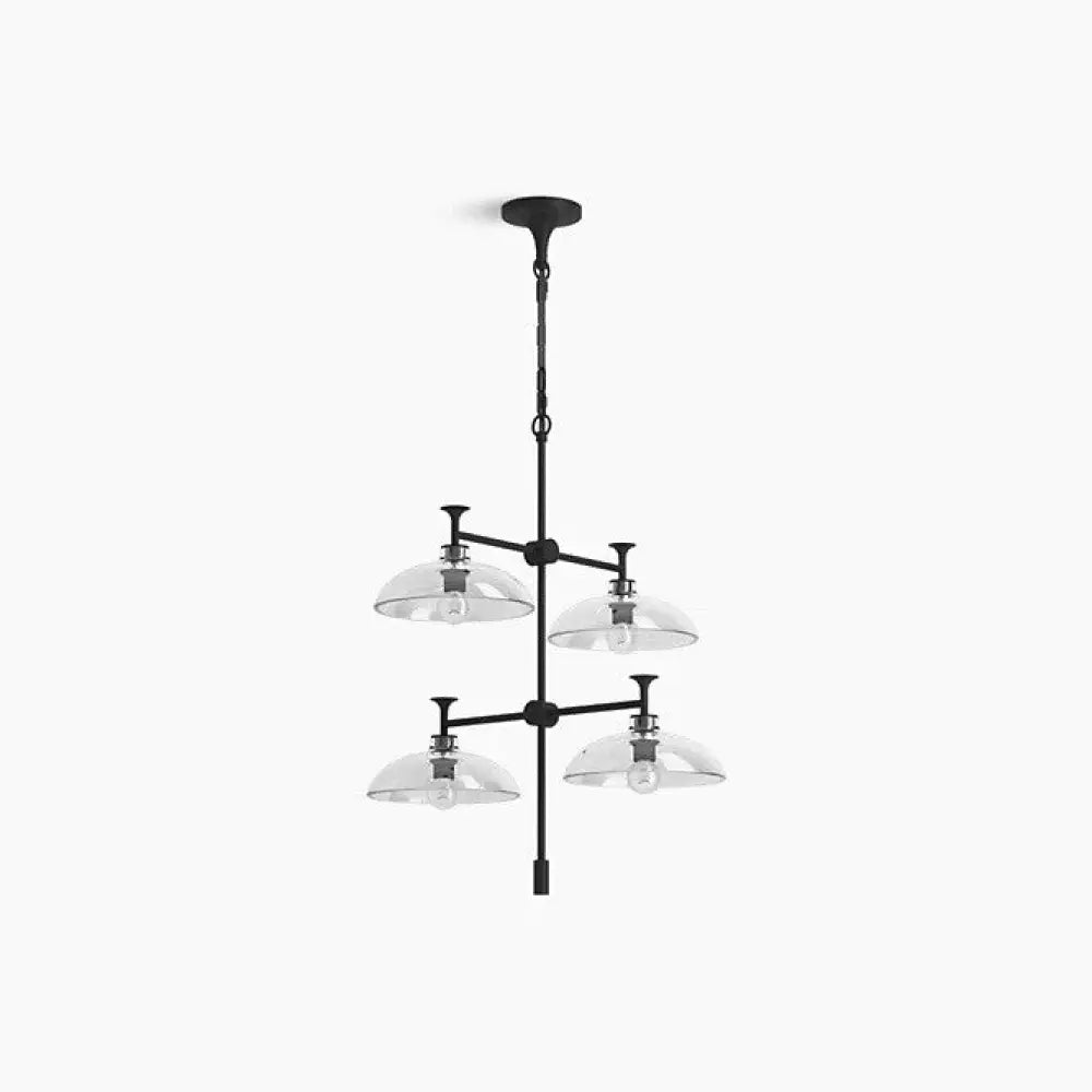 Kohler K-31773-CH04-BLL Tone Chandelier 24in in Matte Black