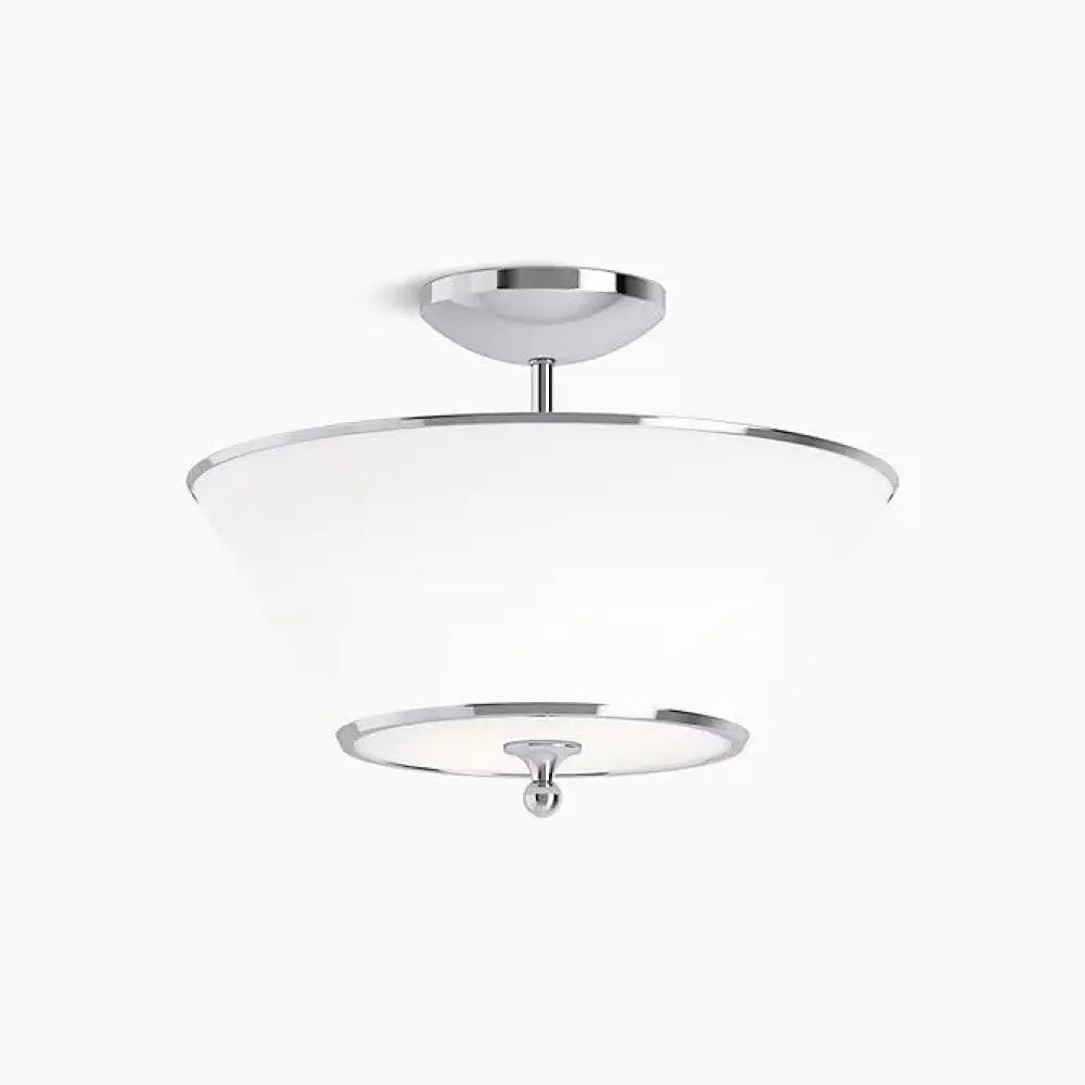 Kohler K-27859-FM02-CPL Parohn Flush Mount 16in in Polished Chrome, view 2