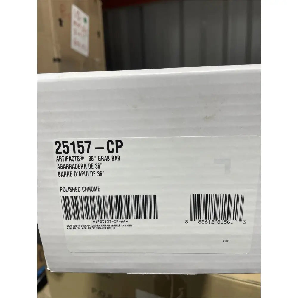 Kohler K-25157-CP Artifacts Grab Bar 36in in Polished Chrome, view 4