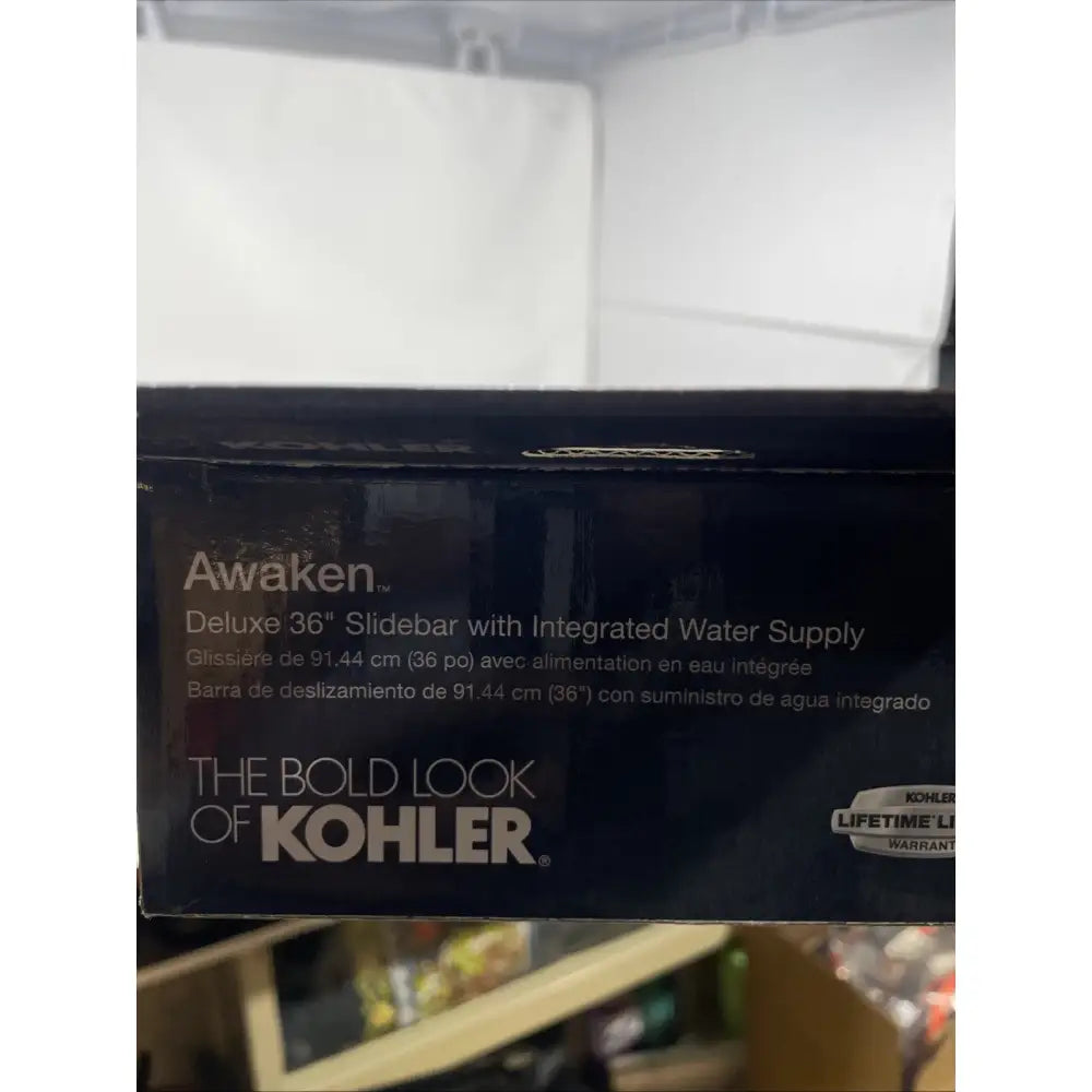 Kohler K-98344-2BZ Awaken Deluxe Slidebar with Integrated Supply 36in in Oil-Rubbed Bronze, view 12
