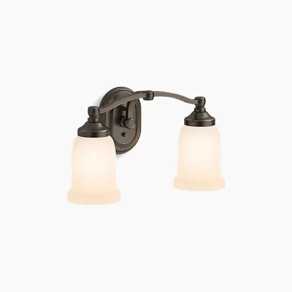 Kohler K-11422-BZL Bancroft Wall Sconce 15in in Oil-Rubbed Bronze, view 2