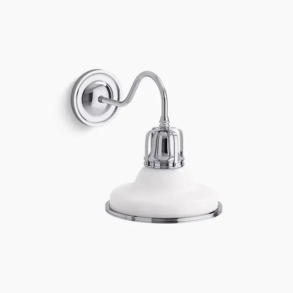 Kohler K-32285-SC01-WCL Hauksbee Double Bell Wall Sconce in Matte White