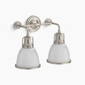 Kohler K-32282-SC02-BNL Hauksbee Bell Wall Sconce in Brushed Nickel