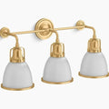 Kohler K-32283-SC03-2GL Hauksbee Bell Wall Sconce in Brushed Modern Brass