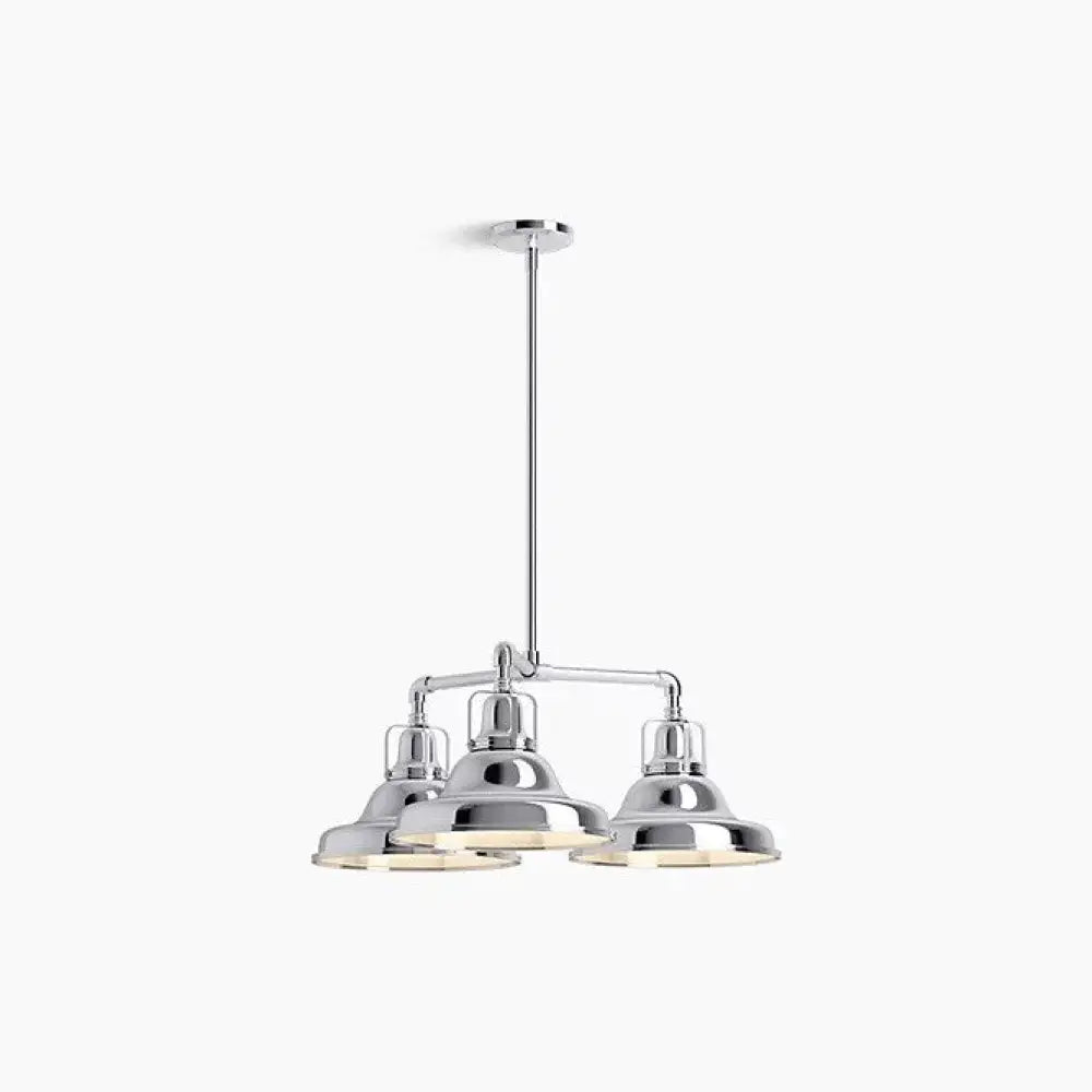 Kohler K-32293-CH03-CPL Hauksbee Chandelier 30in in Polished Chrome, view 2