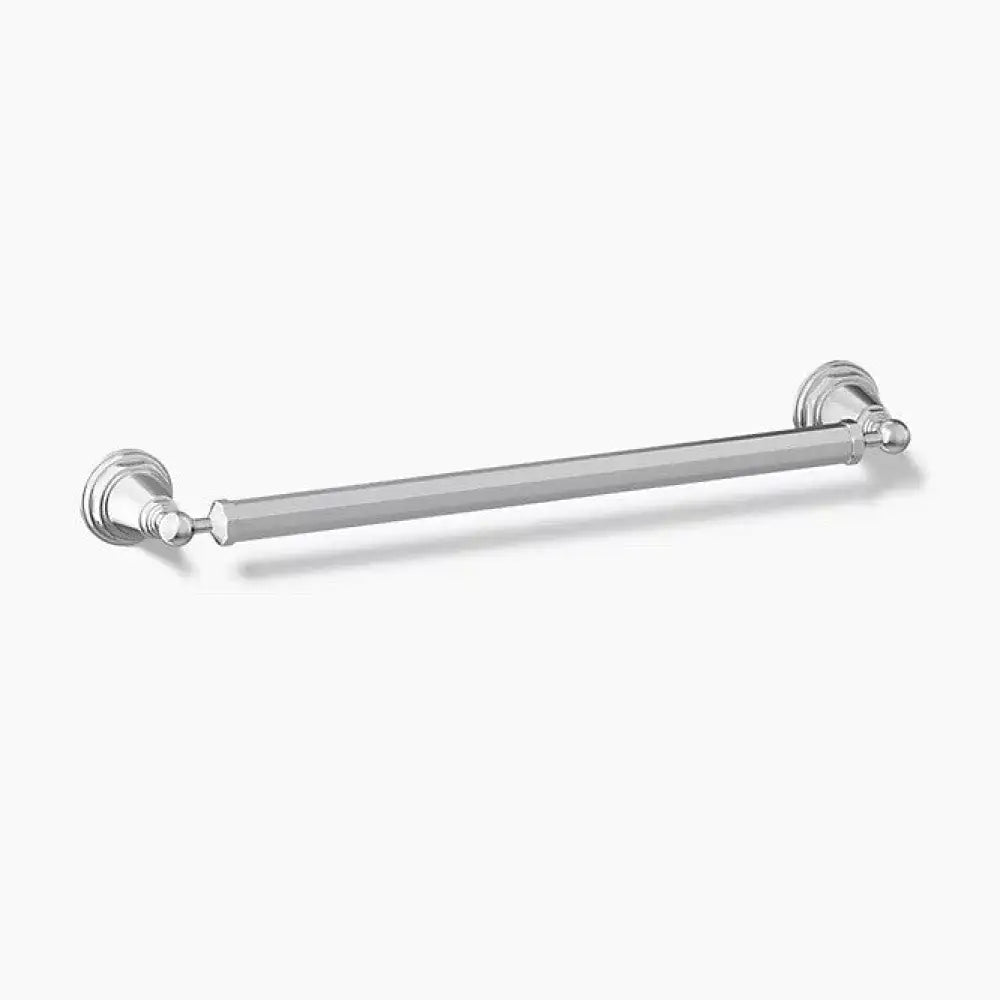Kohler K-13108-CP Pinstripe Towel Bar 18in in Polished Chrome