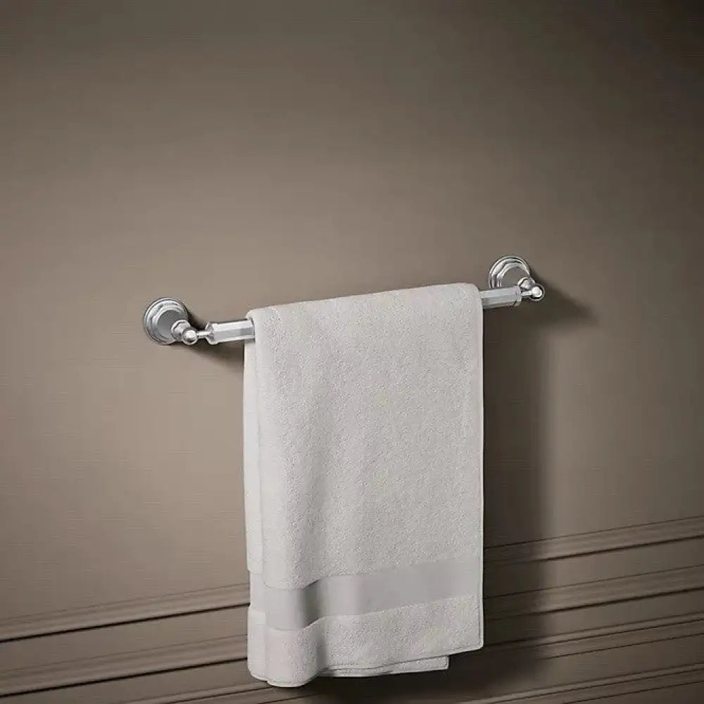 Kohler K-13108-CP Pinstripe Towel Bar 18in in Polished Chrome, view 2