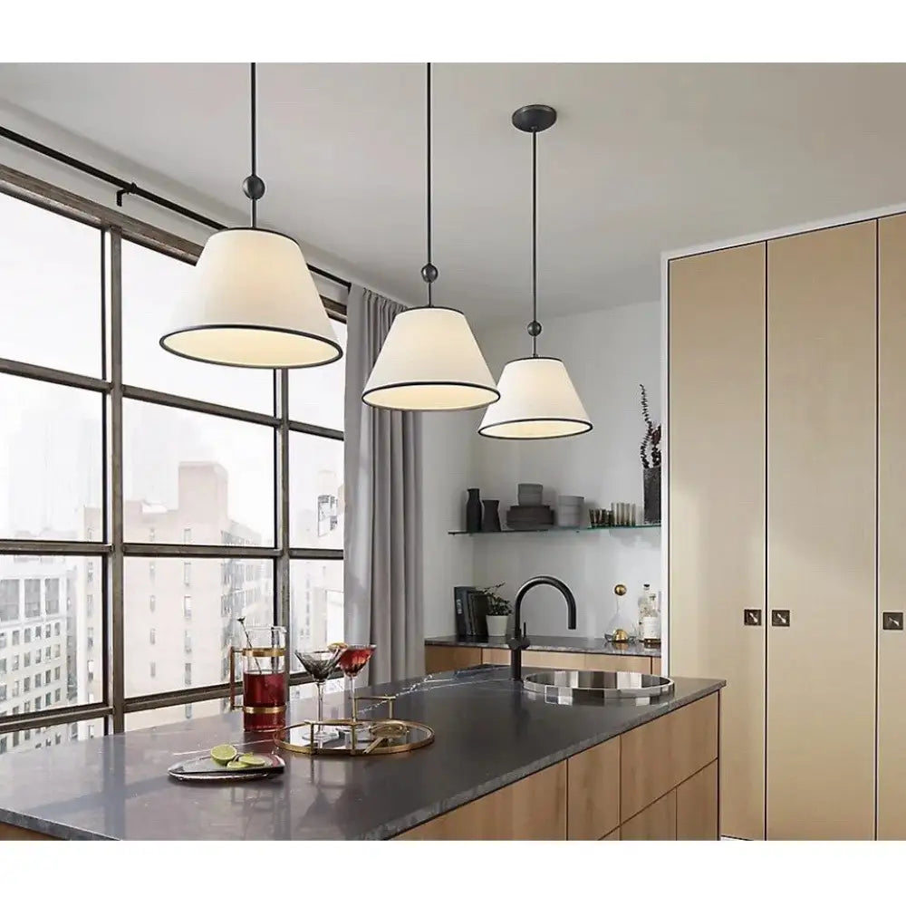 Kohler K-27861-PE01-SNL Parohn Pendant 14in in Polished Nickel, view 3