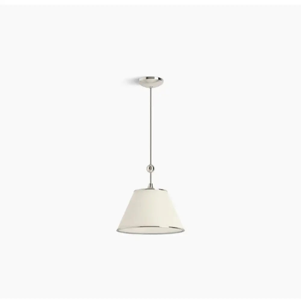 Kohler K-27861-PE01-SNL Parohn Pendant 14in in Polished Nickel