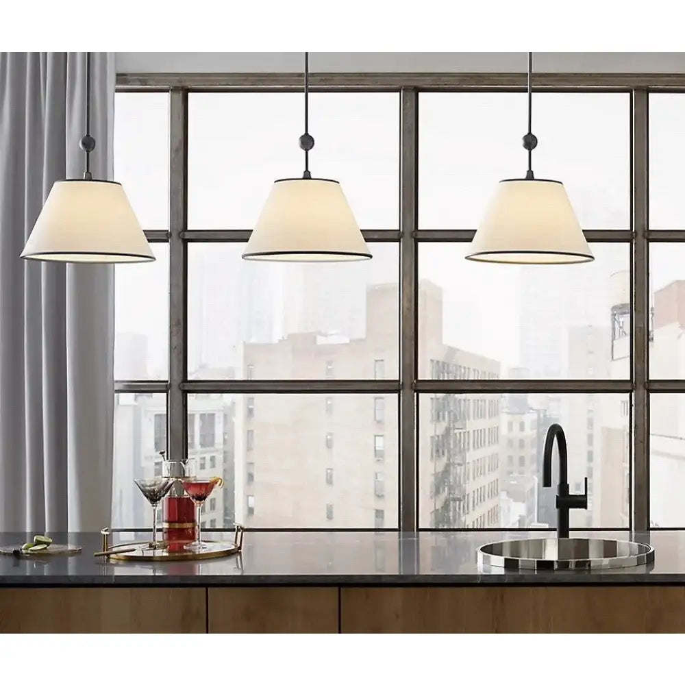 Kohler K-27861-PE01-SNL Parohn Pendant 14in in Polished Nickel, view 5
