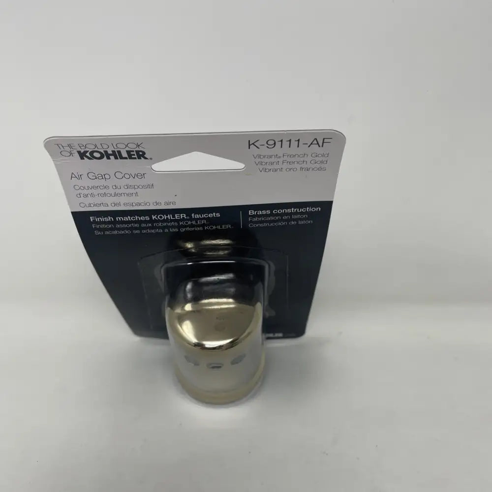 Kohler K-9111-AF Air Gap Cover in Vibrant French Gold, view 6