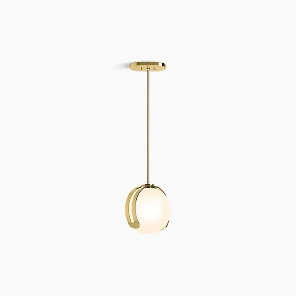 Kohler K-32379-PE01-2PL Kraga Pendant in Polished Brass, view 2