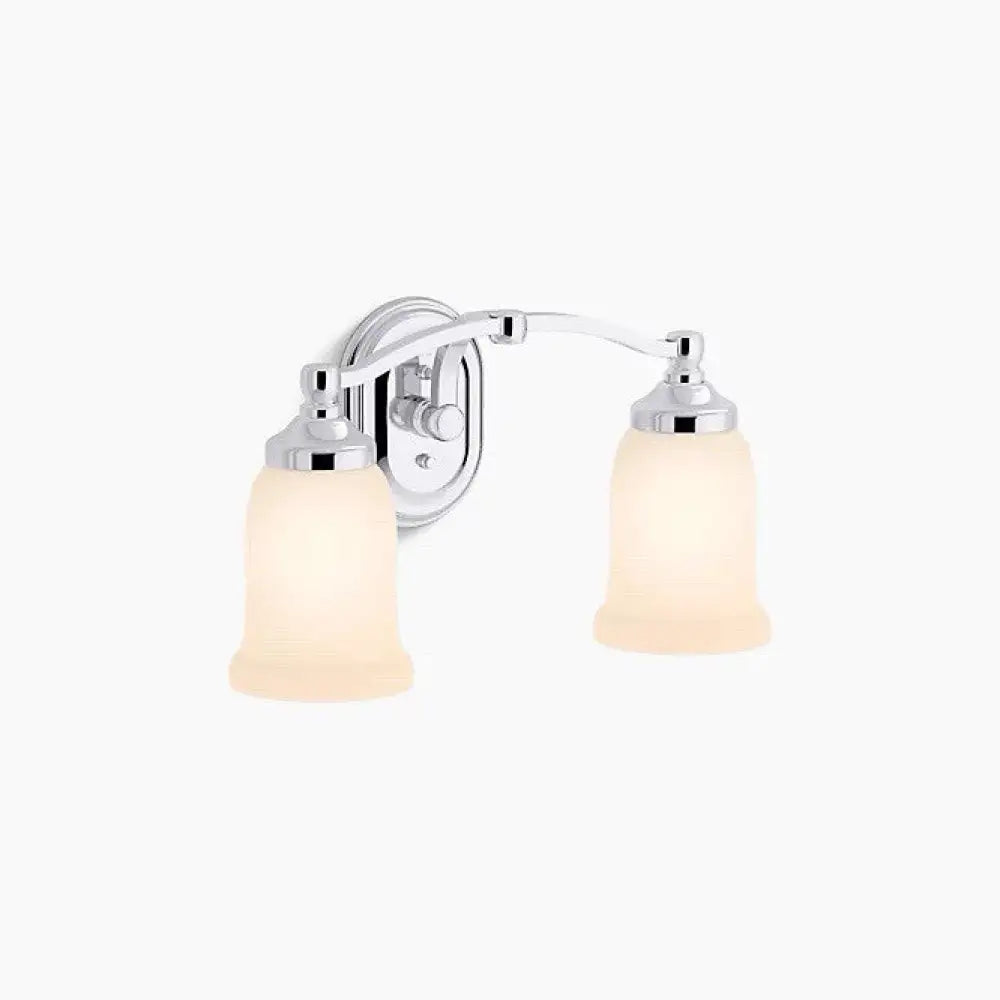Kohler K-11422-CPL Bancroft Wall Sconce 15in in Polished Chrome, view 2