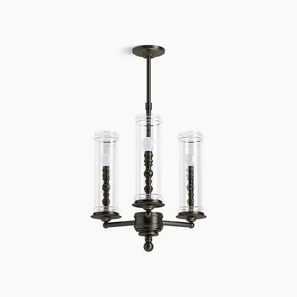 Kohler K-23342-CH03-BZL Damask Chandelier 20in in Oil-Rubbed Bronze