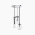 Kohler K-23341-PE03-CPL Damask Pendant 12in in Polished Chrome