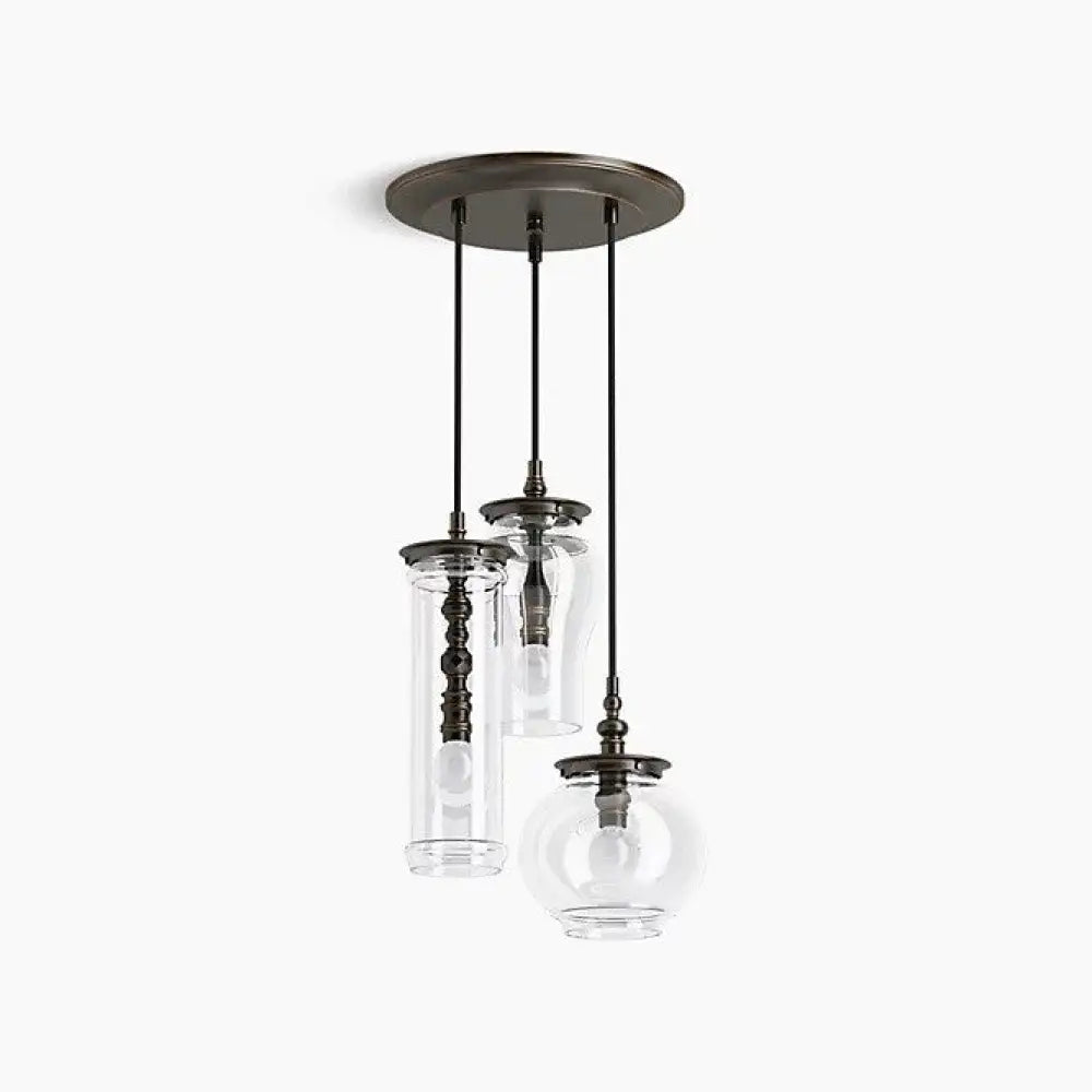 Kohler K-23341-PE03-BZL Damask Pendant 12in in Oil-Rubbed Bronze
