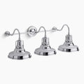 Kohler K-32287-SC03-CPL Hauksbee Vanity Light 35in in Polished Chrome