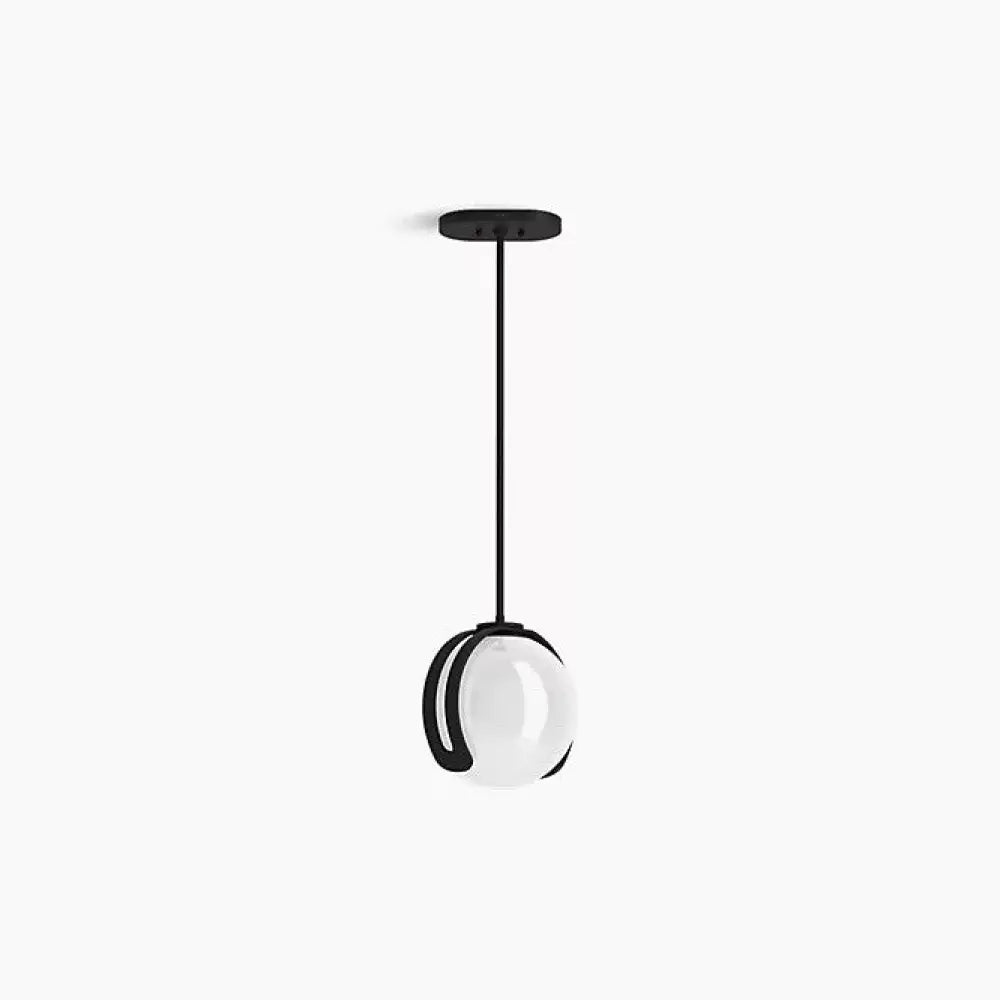 Kohler K-32379-PE01-BLL Kraga Mini Pendant 10in in Matte Black, view 2