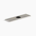 Kohler K-13479-B-VS Insight Square Escutcheon Plate 8in in Vibrant Stainless