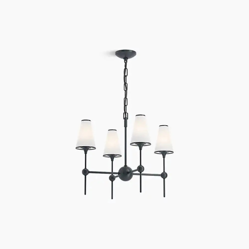 Kohler K-27862-CH04-GNL Parohn Chandelier 26in in Gunmetal, view 2