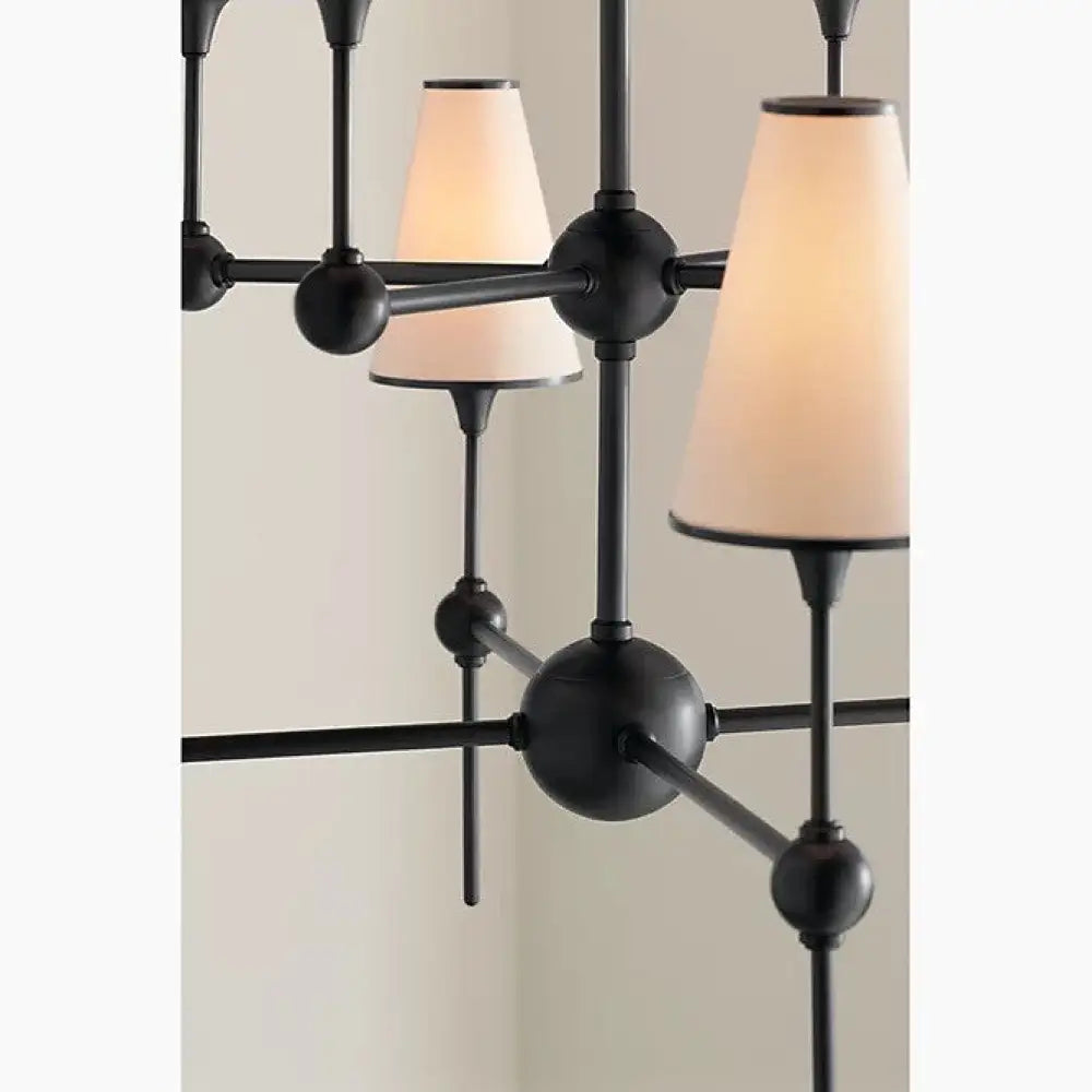 Kohler K-27863-CH08-SNL Parohn Chandelier 36in in Polished Nickel, view 6