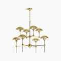 Kohler K-27951-CH08-2PL Vorleigh Chandelier in Polished Brass