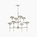 Kohler K-27951-CH08-SNL Vorleigh Chandelier in Polished Nickel